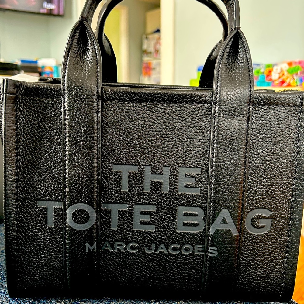 Marc Jacobs Mini Leather Tote Bag.